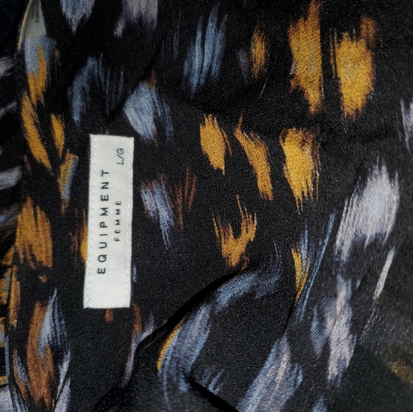 Nwt Equipment Bree Dress L - Picture 8 of 8